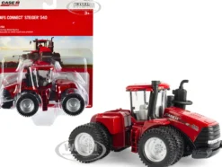 Case AFS Connect Steiger 540 Tractor Dual Wheels Red Case IH Agriculture 1/64 Diecast Model ERTL TOMY 44236