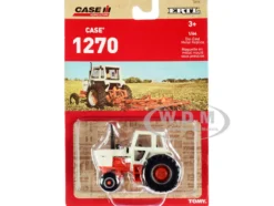 Case 1270 Agri King Tractor Cream Orange Case IH Agriculture Series 1/64 Diecast Model ERTL TOMY 44228