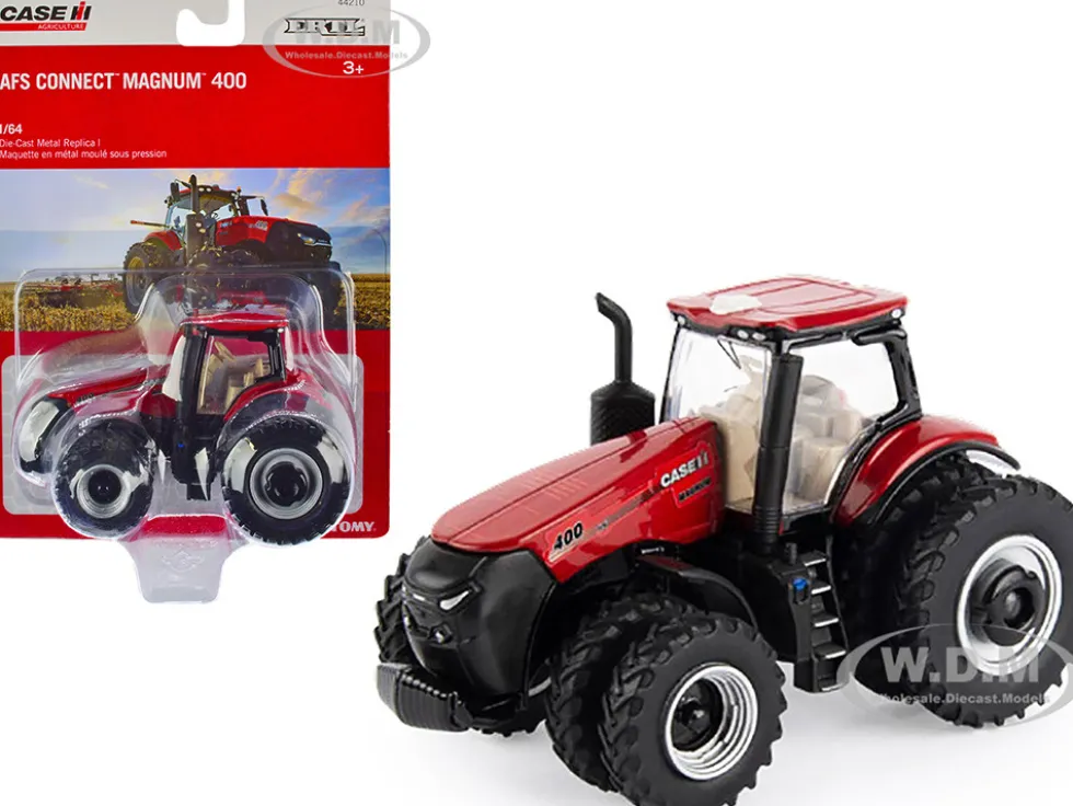 Case IH AFS Connect Magnum 400 Tractor Red Case IH Agriculture 1/64 Diecast Model ERTL TOMY 44210
