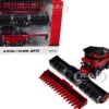Case IH Axial-Flow AF11 Half-Track Combine with 16-Row Corn Head and Draper Grain Head Red 1/64 Diecast Model by ERTL TOMY