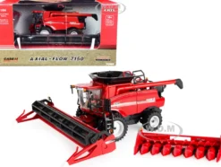 Case IH Axial-Flow 7150 Combine Red Grain Corn Heads Prestige Collection Series 1/64 Diecast Model ERTL TOMY 44243