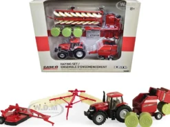 Case IH Haying Set of 5 pieces Case IH Agriculture 1/64 Diecast Model ERTL TOMY 44078