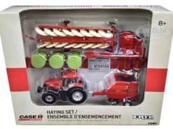 Case IH Haying Set of 5 pieces Case IH Agriculture 1/64 Diecast Model ERTL TOMY 44078