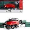 Case IH LB434 XL Large Square Baler Red Black 6 Bales Case IH Agriculture Series 1/32 Diecast Model ERTL TOMY 44288