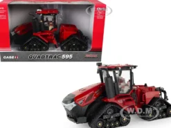 Case IH Steiger Quadtrac 595 Tractor Red "Prestige Collection" Series 1/32 Diecast Model by ERTL TOMY
