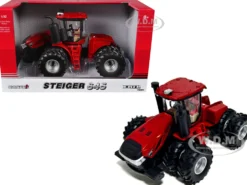 Case IH Steiger 645 Tractor with Dual Wheels Red 1/32 Diecast Model by ERTL TOMY
