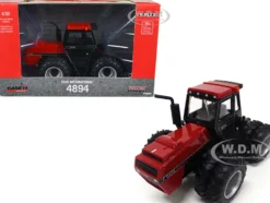 Case International 4894 Tractor Red Black Dual Wheels Case IH Agriculture Prestige Collection 1/32 Diecast Model ERTL TOMY 44273