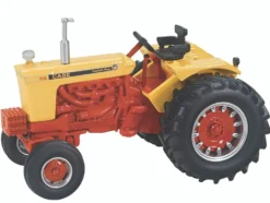Case 930 Open Station Tractor Yellow and Orange 1/64 Diecast Model by SpecCast