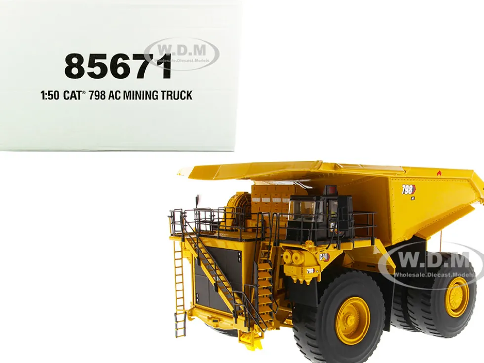 CAT Caterpillar 798 AC Mining Truck High Line Series 1/50 Diecast Model Diecast Masters 85671