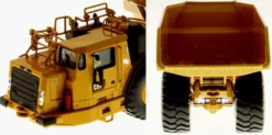 CAT Caterpillar AD60 Articulated Underground Truck with Operator High Line Series 1/50 Diecast Model Diecast Masters 85516