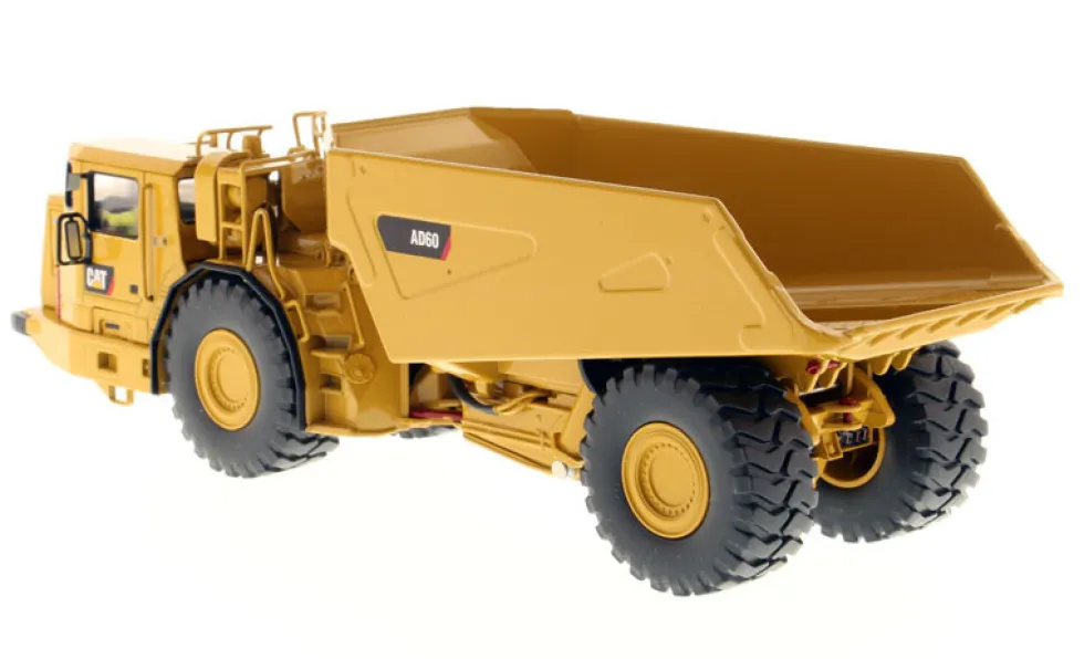 CAT Caterpillar AD60 Articulated Underground Truck with Operator High Line Series 1/50 Diecast Model Diecast Masters 85516