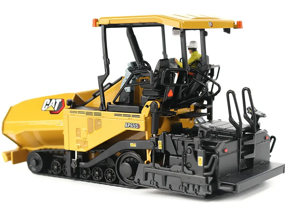 CAT Caterpillar AP655F Asphalt Paver Yellow "Core Classics" Series 1/50 Diecast Model by Diecast Masters