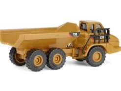 CAT Caterpillar 730 Articulated Truck Yellow 1/87 (HO) Diecast Model by Diecast Masters