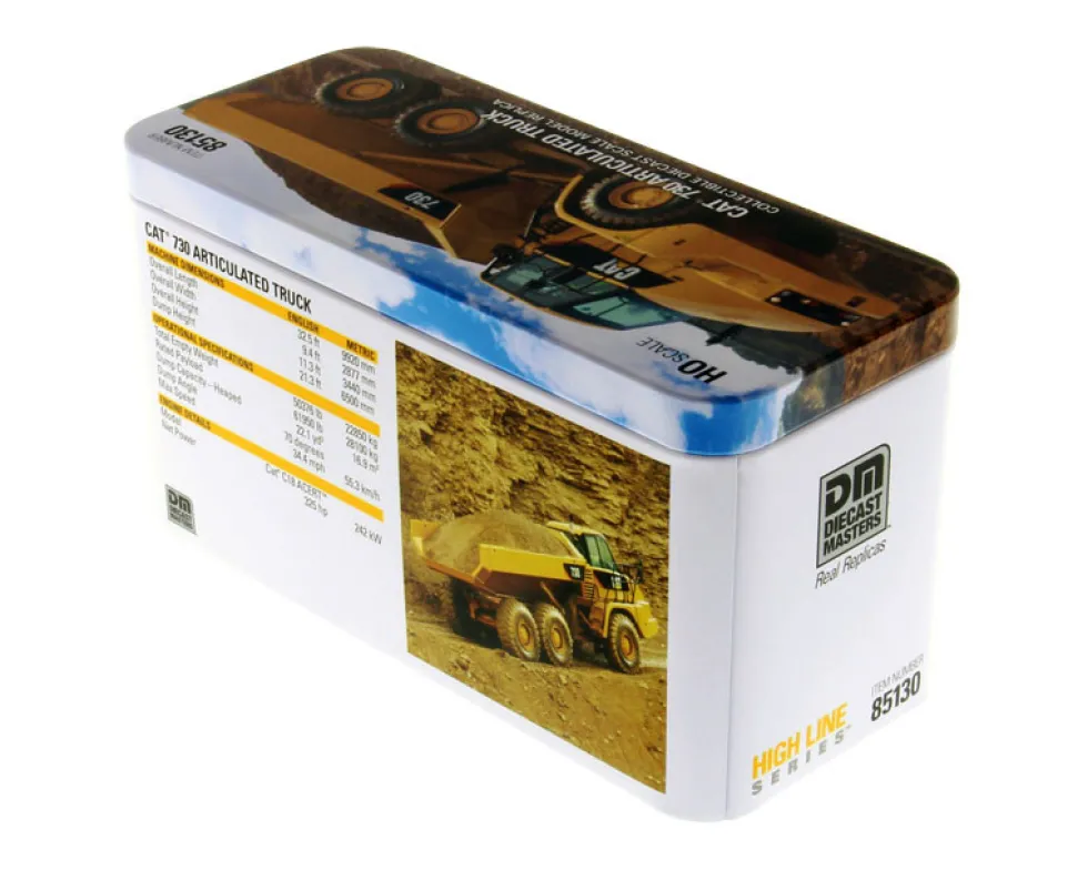CAT Caterpillar 730 Articulated Dump Truck Operator High Line Series 1/87 HO Scale Diecast Model Diecast Masters 85130