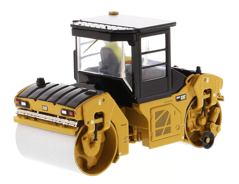 CAT Caterpillar CB-13 Tandem Vibratory Roller Cab and Operator High Line Series 1/50 Diecast Model Diecast Masters 85595