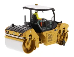 CAT Caterpillar CB-13 Tandem Vibratory Roller ROPS Roll Over Protective Structure and Operator High Line Series 1/50 Diecast Model Diecast Masters 85594