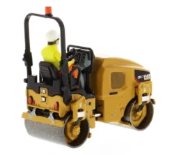 CAT Caterpillar CB-2.7 Utility Compactor with Operator High Line Series 1/50 Diecast Model Diecast Masters 85593