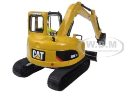 CAT Caterpillar 308C CR Excavator Core Classics Series with Operator 1/50 Diecast Model Diecast Masters 85129 C