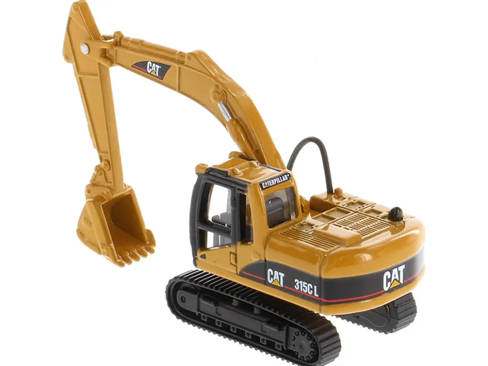 CAT Caterpillar 315C L Hydraulic Excavator Yellow 1/87 HO Diecast Model Diecast Masters 84400