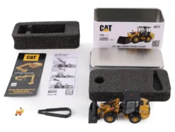 CAT Caterpillar 906 Compact Wheel Loader Yellow with Operator