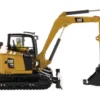 CAT Caterpillar 309 CR Next Generation Mini Hydraulic Excavator Work Tools Operator High Line Series 1/50 Diecast Model Diecast Masters 85592