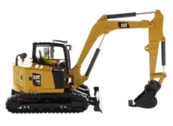 CAT Caterpillar 309 CR Next Generation Mini Hydraulic Excavator Work Tools Operator High Line Series 1/50 Diecast Model Diecast Masters 85592