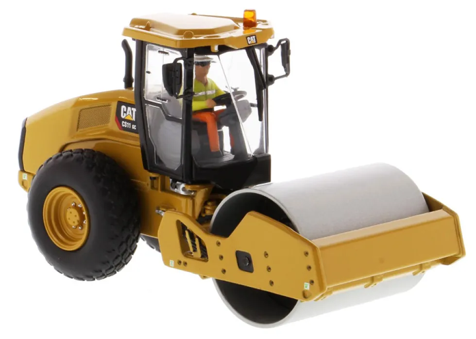CAT Caterpillar CS11 GC Vibratory Soil Compactor Operator High Line Series 1/50 Diecast Model Diecast Masters 85589