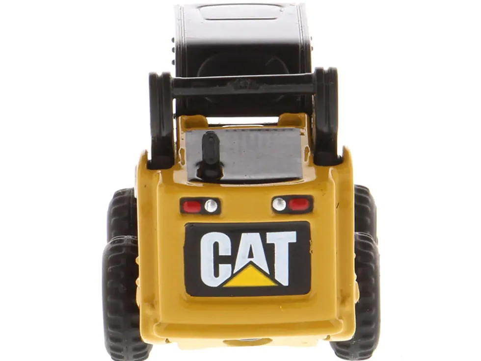CAT Caterpillar 272C Skid Steer Loader Yellow Micro Constructor Series Diecast Model Diecast Masters 85974DB