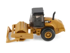 CAT Caterpillar CS56 Roller with Interchangeable Front Attachment Yellow 1/87 (HO) Diecast Model by Diecast Masters