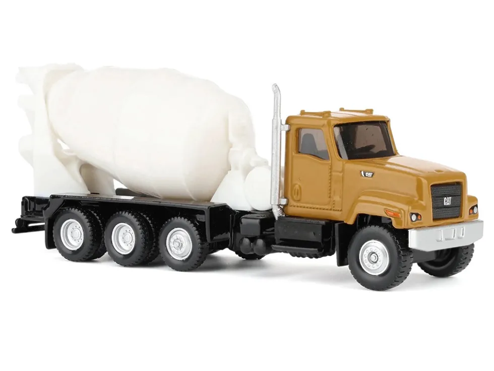 CAT Caterpillar CT681 Concrete Mixer Yellow 1/87 (HO) Diecast Model by Diecast Masters