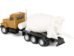 CAT Caterpillar CT681 Concrete Mixer Yellow 1/87 (HO) Diecast Model by Diecast Masters