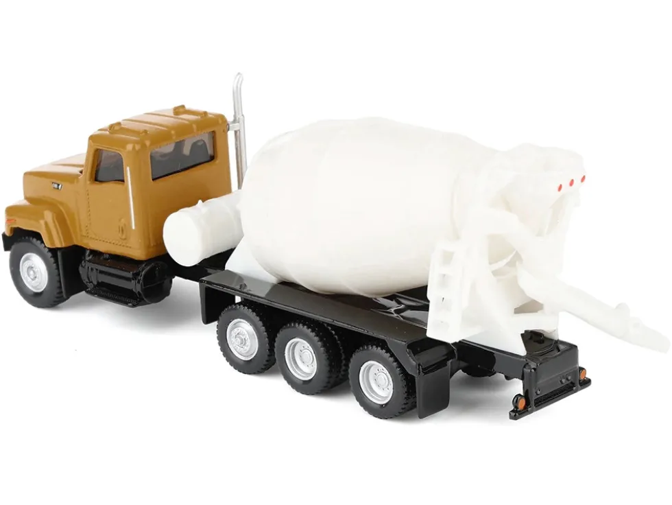 CAT Caterpillar CT681 Concrete Mixer Yellow 1/87 (HO) Diecast Model by Diecast Masters