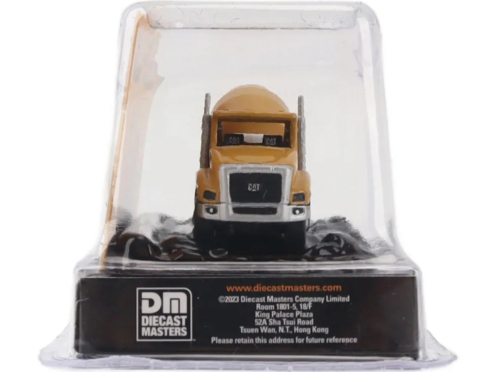 CAT Caterpillar CT660 Concrete Mixer Yellow "Micro-Constructor" Series Diecast Model by Diecast Masters