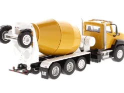 CAT Caterpillar CT660 Day Cab Tractor McNeilus Bridgemaster Concrete Mixer Play & Collect Series 1/64 Diecast Model Diecast Masters 85632