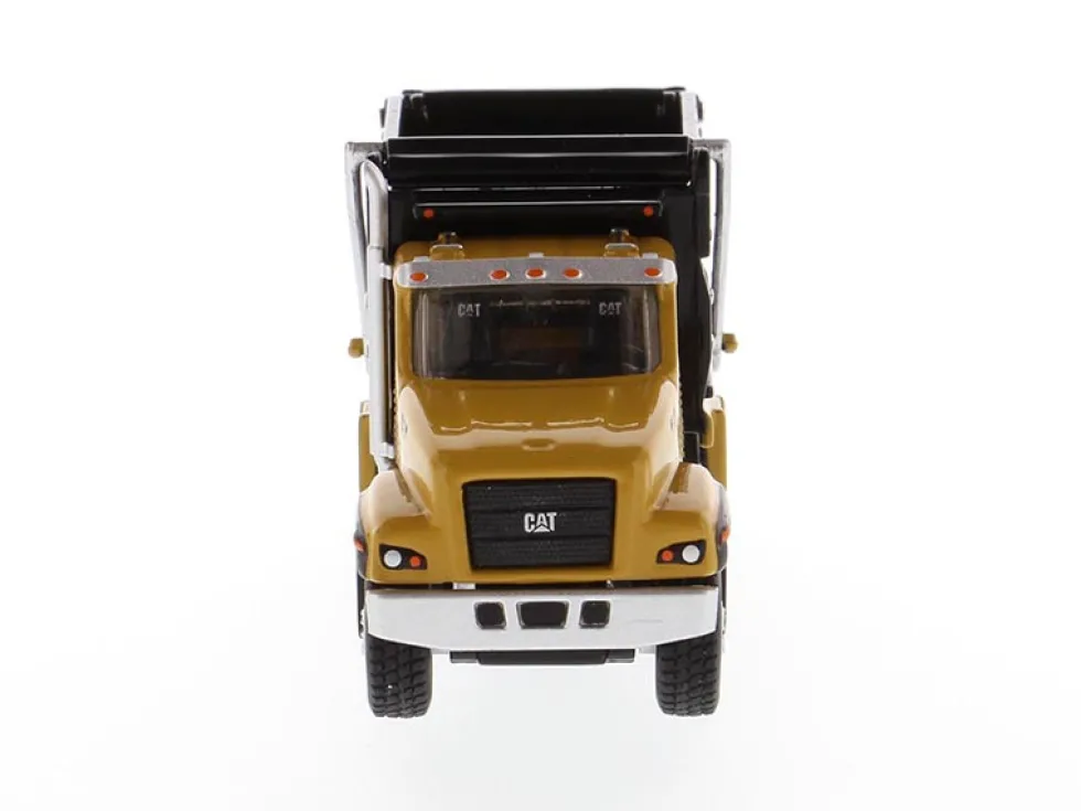 CAT Caterpillar CT681 Dump Truck Yellow Black High Line Series 1/87 HO Diecast Model Diecast Masters 85514