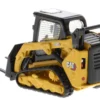 CAT Caterpillar 259D3 Compact Track Loader Work Tools Operator Yellow High Line Series 1/50 Diecast Model Diecast Masters 85677