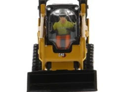 CAT Caterpillar 259D3 Compact Track Loader Work Tools Operator Yellow High Line Series 1/50 Diecast Model Diecast Masters 85677