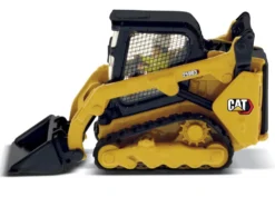 CAT Caterpillar 259D3 Compact Track Loader Work Tools Operator Yellow High Line Series 1/50 Diecast Model Diecast Masters 85677