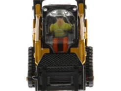 CAT Caterpillar 259D3 Compact Track Loader Work Tools Operator Yellow High Line Series 1/50 Diecast Model Diecast Masters 85677