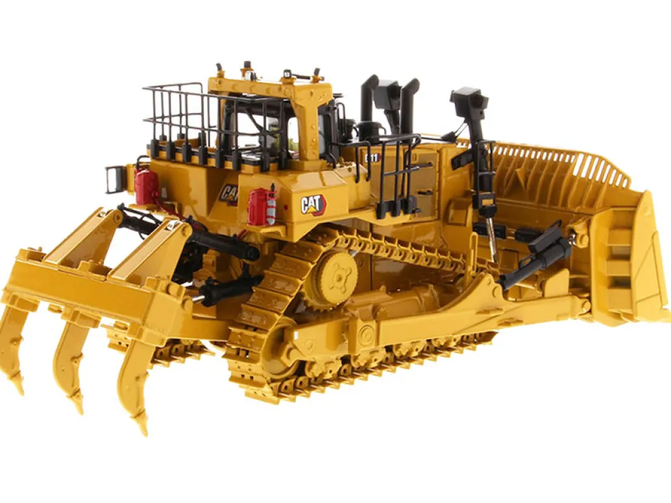 CAT Caterpillar D11 Fusion Track-Type Tractor Dozer Operator High Line Series 1/50 Diecast Model Diecast Masters 85604