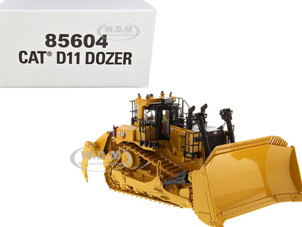 CAT Caterpillar D11 Fusion Track-Type Tractor Dozer Operator High Line Series 1/50 Diecast Model Diecast Masters 85604
