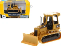 CAT Caterpillar D5G XL Track Type Tractor Yellow Micro Constructor Series Diecast Model Diecast Masters 85971DB