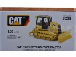 CAT Caterpillar D5K2 LGP Track Type Tractor Dozer with Ripper 1/50 Diecast Model Diecast Masters 85281