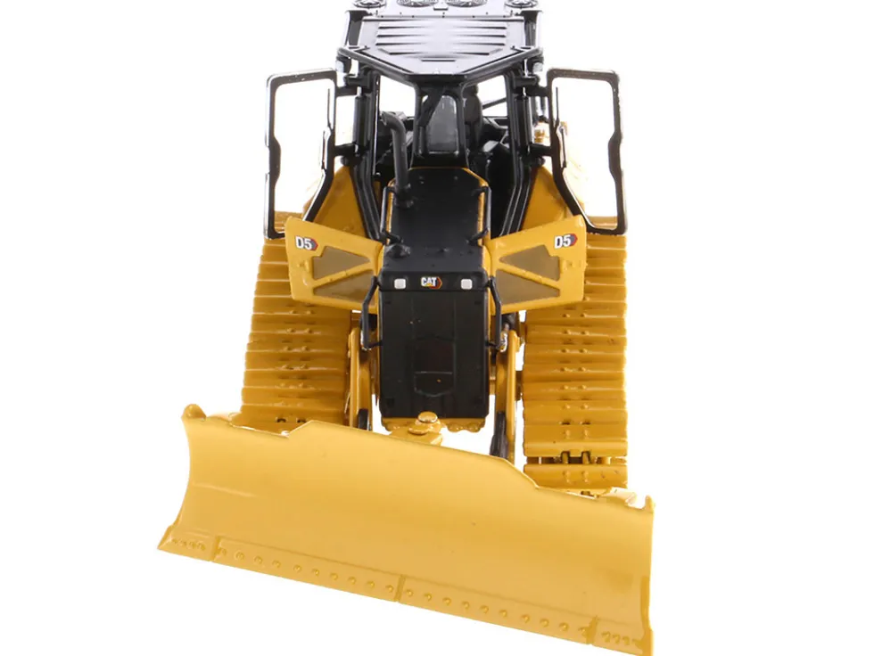 CAT Caterpillar D5 LGP VPAT Track Type Tractor Dozer Yellow Operator High Line Series 1/50 Diecast Model Diecast Masters 85951