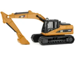 CAT Caterpillar 320D L Hydraulic Excavator Yellow 1/87 (HO) Diecast Model by Diecast Masters