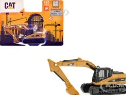 CAT Caterpillar 320D L Hydraulic Excavator Yellow 1/87 (HO) Diecast Model by Diecast Masters