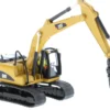 CAT Caterpillar 320D L Hydraulic Excavator Multiple Work Tools Operator High Line Series 1/87 HO Diecast Model Diecast Masters 85652