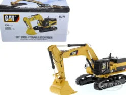 CAT Caterpillar 374D L Hydraulic Excavator Operator High Line Series 1/50 Diecast Model Diecast Masters 85274