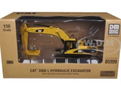 CAT Caterpillar 330D L Hydraulic Excavator Core Classics Series with Operator 1/50 Diecast Model Diecast Masters 85199 C