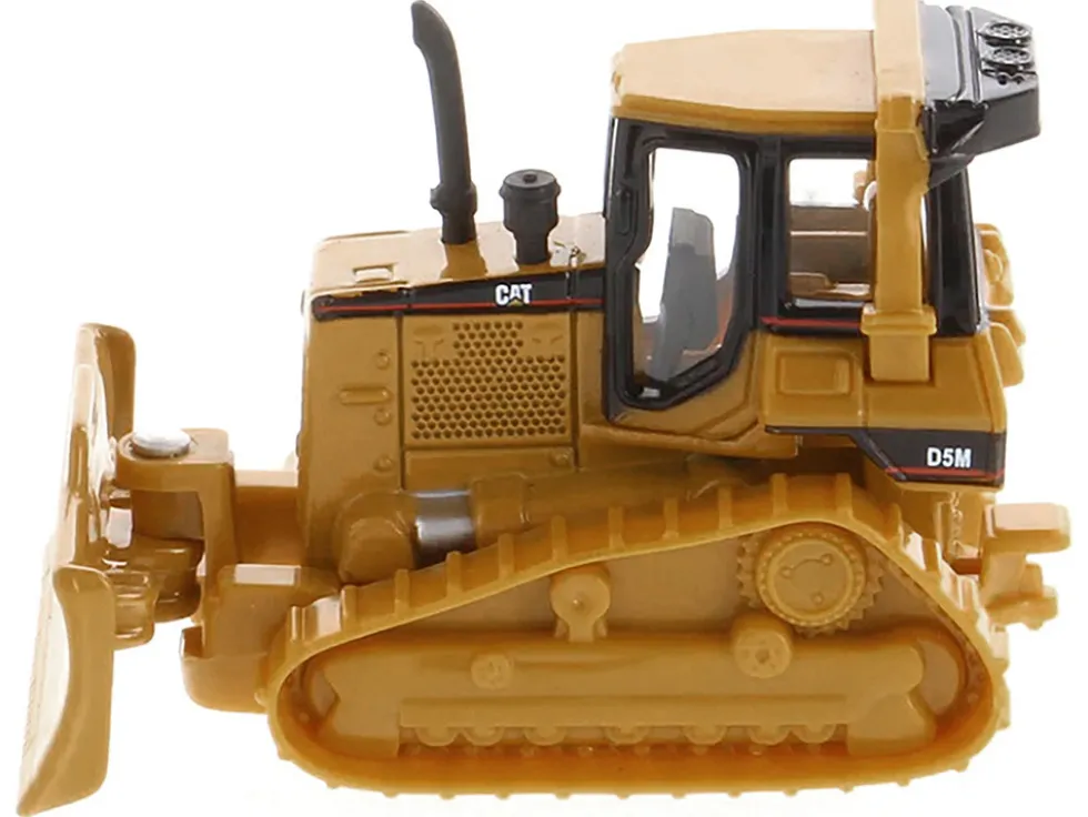 CAT Caterpillar D5M Track-Type Tractor Yellow 1/87 HO Diecast Model Diecast Masters 84401